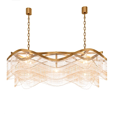Venetian Pendant Chandelier - Patrizia Volpato 3D model image 1 