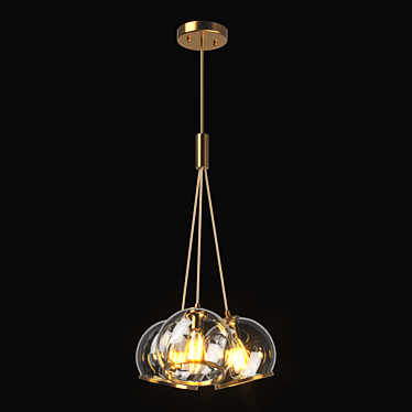 Sferico Lightstar Ceiling Chandelier 3D model image 1 
