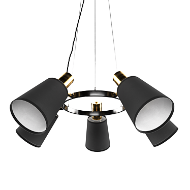 Elegant Marcus Chandelier - 3638/5 3D model image 1 