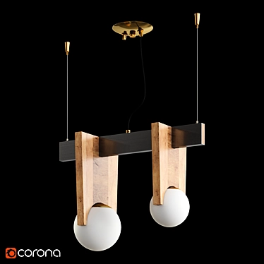 Versatile Hanging Lamp: Juliette.SD 3D model image 1 
