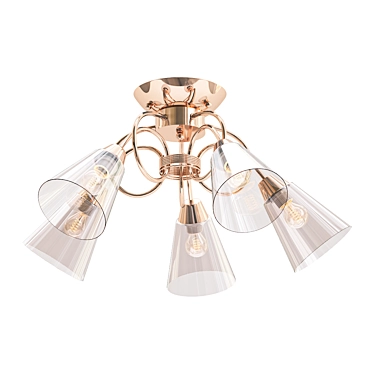 Modern Ceiling Light Fixture 3D model image 1 