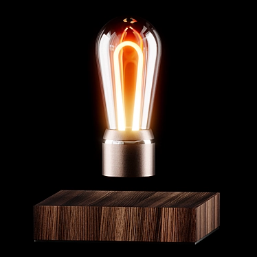 FLYTE Levitating Lamp: Innovative Illumination 3D model image 1 