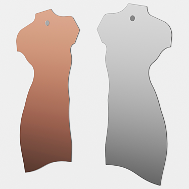 Zanotta Mirror Milo - Italian Design 3D model image 1 