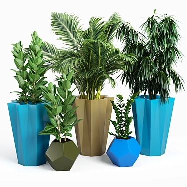 Siro Modern Planter: Stylish Design for Indoor or Outdoor Use 3D model image 1 