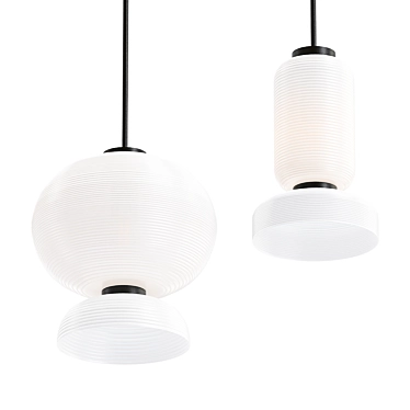 Formakami Pendant - JH3: Elegant and Modern Lighting 3D model image 1 