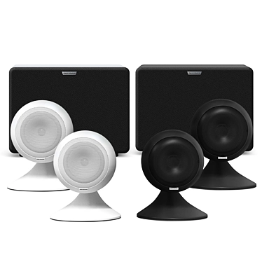 EvoSound Sphere: Premium Karaoke Speaker 3D model image 1 