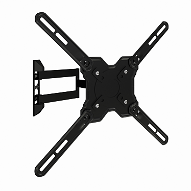 Universal Steel TV Bracket 3D model image 1 