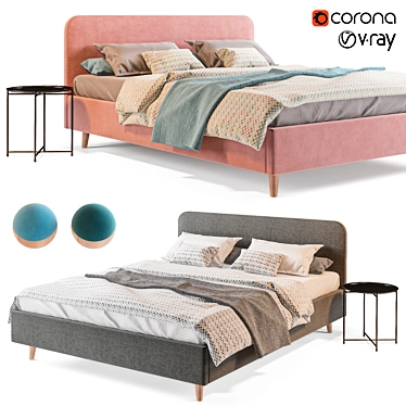 Lightsey Divan Bed Furniture 3D model image 1 