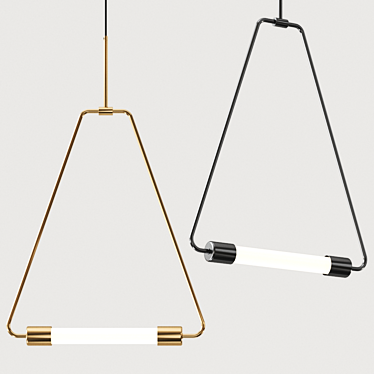 Perchoir Pendant Lamp by Lambert et Fils 3D model image 1 