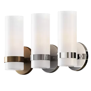 Milano Wall Light: Elegant Illumination 3D model image 1 
