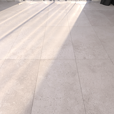 Hyper White 30x60: Sleek and Stylish Floor 3D model image 1 