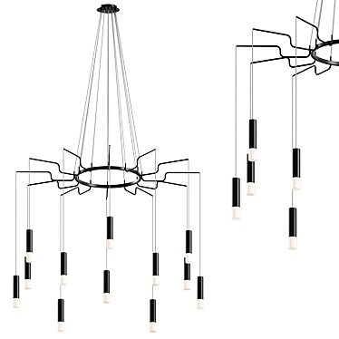 Modern Maytoni Davida Pendant Lamp 3D model image 1 