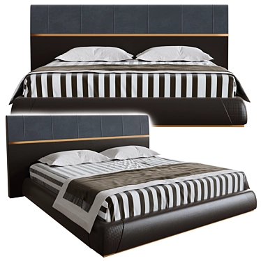 Maximize Your Designs with Dorian-Bed 3D model image 1 