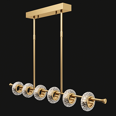 Sleek Monaco Lampatron: Illuminating Elegance 3D model image 1 