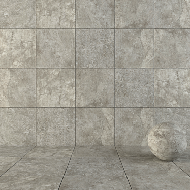 Flaviker Navona Gray Cross - Premium Wall and Floor Tiles 3D model image 1 