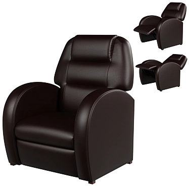 Matrix PMX-1: Ultimate Comfort Recliner 3D model image 1 