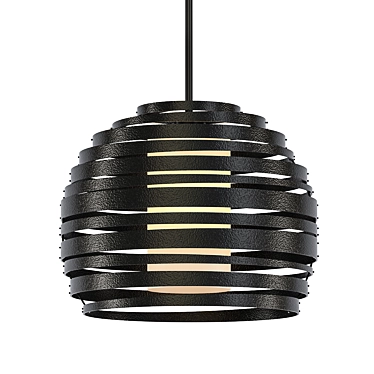 Elegant Trenton Pendant: Robert Abbey 3D model image 1 