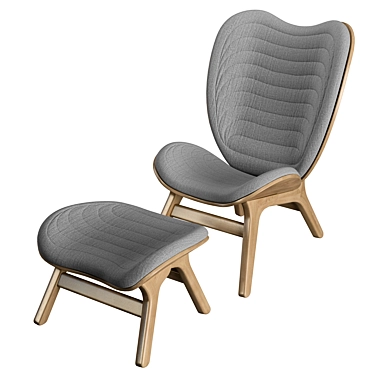 Relaxation Refinement: Umage Accent Chair 3D model image 1 