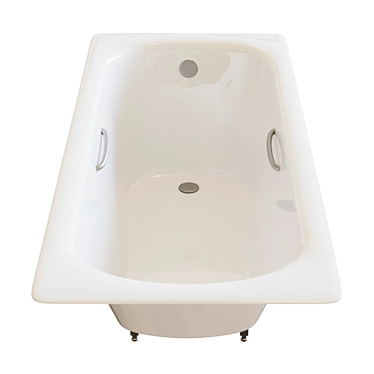 Roca Princess-N Steel Bathtub (170x75 cm) 3D model image 1 