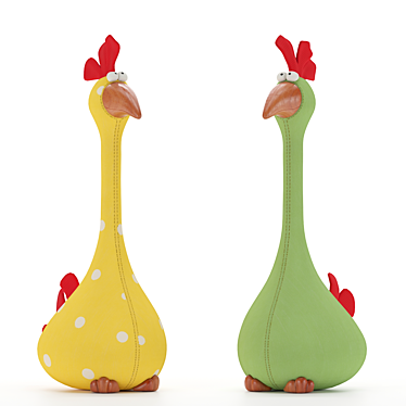 Hilarious Chicken Plaything 3D model image 1 