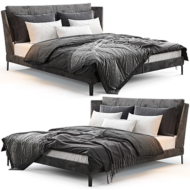 Bed Bokara Grey