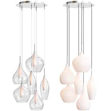 Lightstar Pentola Pendant Light - Elegant Illumination 3D model image 1 