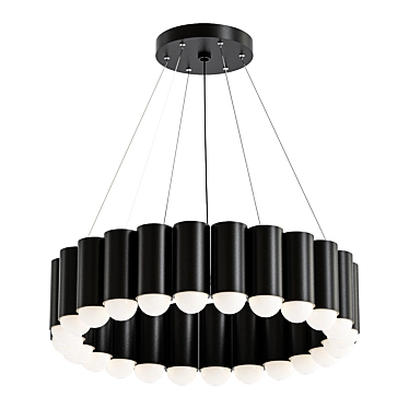 Whirling Lights Carousel 3D model image 1 