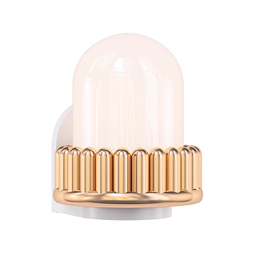 Modern Minimalist Wall Sconce 3D model image 1 