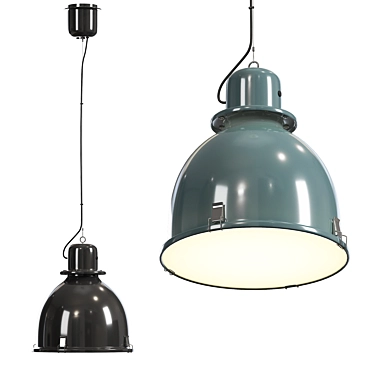 Sleek Svartnora Pendant Lamp 3D model image 1 