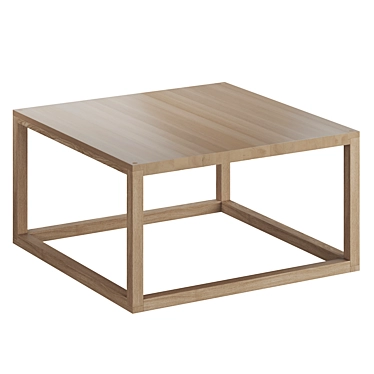 Crueso Coffee Table: Sleek & Stylish 3D model image 1 