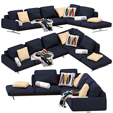 Dream Sofa: Luxurious Comfort for Your Living Space 3D model image 1 