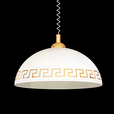 Italian Elegance: Cucina Pendant Light 3D model image 1 