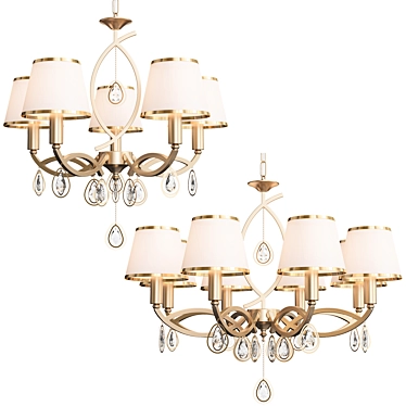 Eurosvet Salita Chandelier Set 3D model image 1 