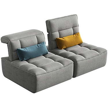 Modular Canapé Sofa 3D model image 1 