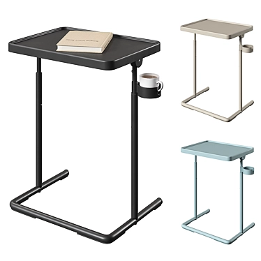 BJÖRKÅSEN Laptop Stand: Stylish & Practical 3D model image 1 