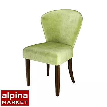 Cozy Rhodea Chair: Soft and Stylish 3D model image 1 