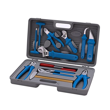 1000V Tool Set: 13-Piece Kit 3D model image 1 