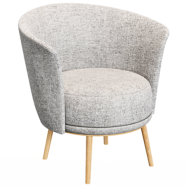 Elevate Your Space: Hay Dorso Chair 3D model image 1 
