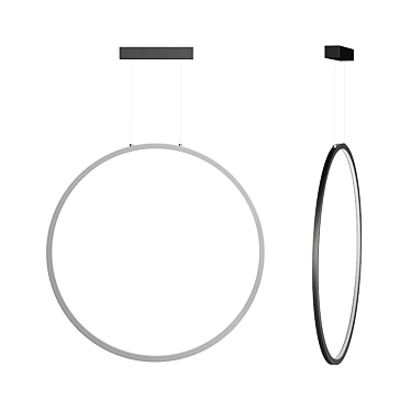 Flos Round LED Pendant Light 3D model image 1 