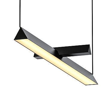 Elegant Mile 03 Pendant Light 3D model image 1 