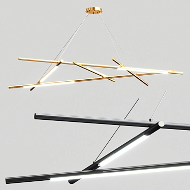 Elegance Illuminated: Palito Mikado 3D model image 1 