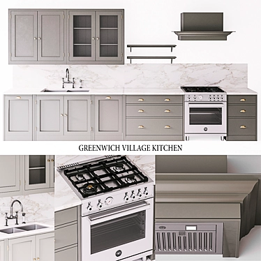 Kitchen Plain English Greenwich Village Gray