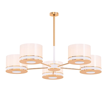 Elegant Crystal Chandelier | SL024 3D model image 1 