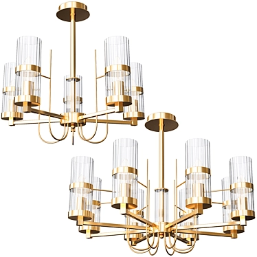 Title: Stilfort Legion Chandelier 3D model image 1 
