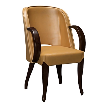 LUXURY ART DECO DINING CHAIR - EBONY