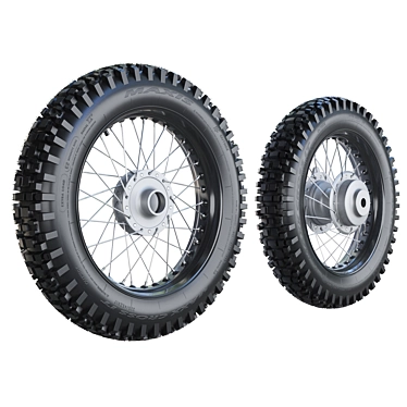 Maxxis Maxxcross IT Motorcycle Wheels 3D model image 1 