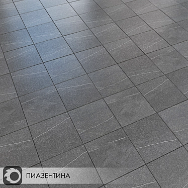 Piasentina Beige: 30x30 Matte Ceramic Tiles 3D model image 1 