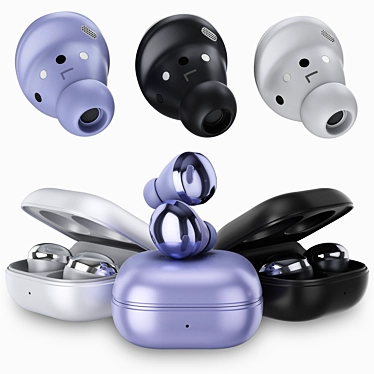 Immersive Sound Freedom: Samsung Galaxy Buds Pro 3D model image 1 