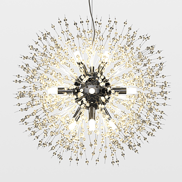 Dandelion Ceiling Lamp - Elegant Lighting Solution 3D model image 1 