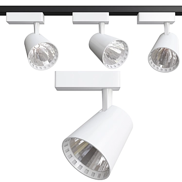 Ambrella Light Track System - Modern Lighting Solution 3D model image 1 